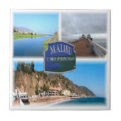 zUS030 MALIBU, LOS ANGELES, Kalifornien, Fliese (Vorderseite)