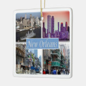 zUS049 NEW ORLEANS LOUISIANA, Keramikornament (Links)