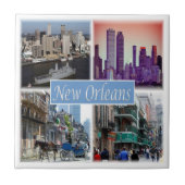 zUS049 NEW ORLEANS LOUISIANA, Mosaik, Fliese (Vorderseite)