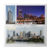 zUS052 NASHVILLE, TENNESSEE, Mosaik, Fliese (Vorderseite)