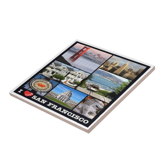 zUS067 SAN FRANCISCO I Liebe, Mosaik, Fliese (Seite)