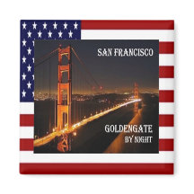 zUS072 SAN FRANCISCO, Golden Gate Bridge, Kühlschr