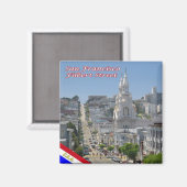 zUS076 SAN FRANCISCO, Filbert Street, Kühlschrank Magnet (Vorderseite/Rückseite)