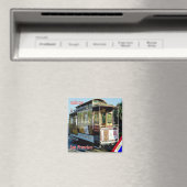 zUS080 SAN FRANCISCO, Cable Car, Kalifornien, Kühl Magnet (In Situ (Geschirrspüler))