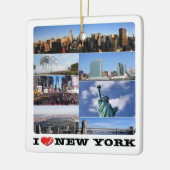 zUS107 NEW YORK CITY I Liebe, Mosaik, Keramikornament (Links)