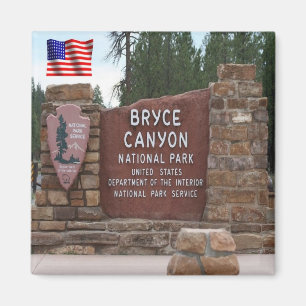 zUS151 BRYCE CANYON N.P. Willkommen, Kühlschrank Magnet