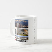 zUS169 LOS ANGELES I Liebe, Mosaik, Kaffee Tasse (Vorderseite Links)