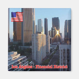 zUS173 LOS ANGELES, Finanzbezirk, Kühlschrank Magnet