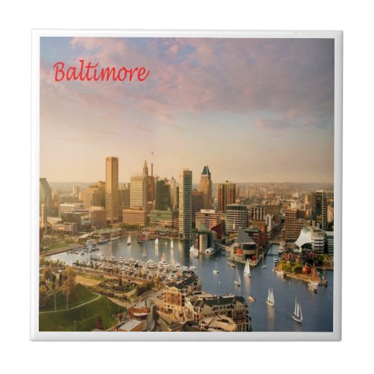 zUS183 BALTIMORE, Maryland, Amerika, Fliese (Vorderseite)