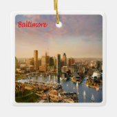 zUS183 BALTIMORE, Maryland, Amerika, Keramikornament (Vorderseite)