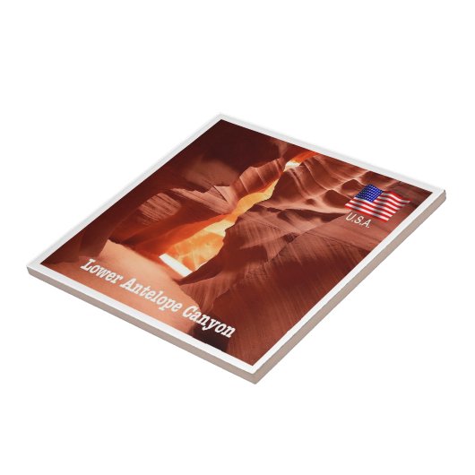 zUS191 ANTELOPE CANYON, Arizona, Amerika, Fliese (Seite)