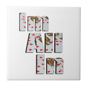 Zusagen: alle im Poker, Fliese