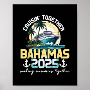 Zusammen auf Kreuzfahrt Bahamas 2025 Reise Poster