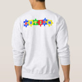 Zusammen Autismus Sweatshirt (Rückseite)