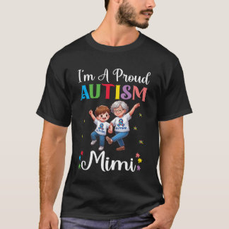 Zusammen bin ich eine stolze Autism Mimi Akzeptier T-Shirt
