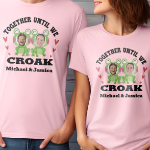 Zusammen, bis wir Froschfrösche Individuelle Namen T-Shirt