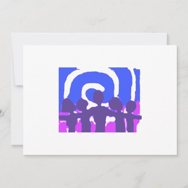 Zusammen - Blau (Vorderseite)