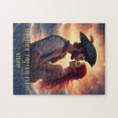 Zusammen durch jeden Sturm Romantische Piraterie Puzzle (Horizontal)