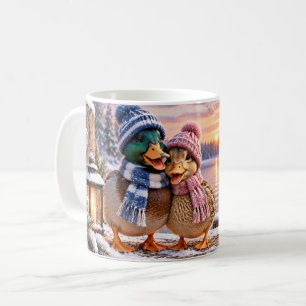 Zusammen durchs Leben quaken - Enten-Tasse Kaffeetasse
