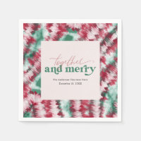 Zusammen & Fröhlich | Moderne Weihnachts-Tie-Dye