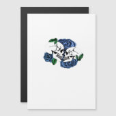 Zusammen für immer - bis der Tod uns tut Magnetkarte (Vorne/Hinten)