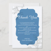 Zusammen für immer dankeskarte (Vorderseite)