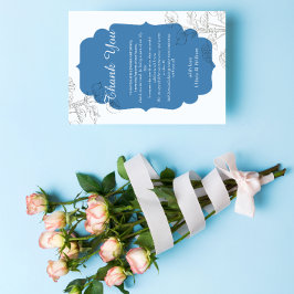 Zusammen für immer dankeskarte