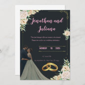 Zusammen für immer - Die Hochzeit von Sarah & Ahme Ankündigung (Vorne/Hinten)