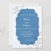 Zusammen für immer einladung (Vorderseite)