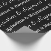Zusammen für immer geschenkpapier (Ecke)