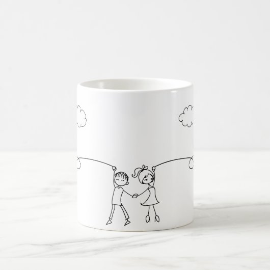 Zusammen für immer! kaffeetasse (Mittel)