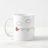 Zusammen für immer! kaffeetasse (Links)