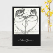 Zusammen für immer karte (Gelbe Blume)