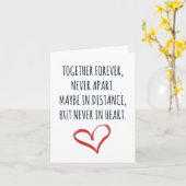 Zusammen für immer Karte (Gelbe Blume)