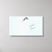 Zusammen für immer leinwanddruck (Vorderseite)