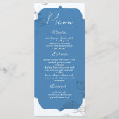 Zusammen für immer menükarte (Vorderseite)