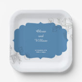 Zusammen für immer pappteller (Vorderseite)