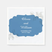 Zusammen für immer serviette (Vorderseite)