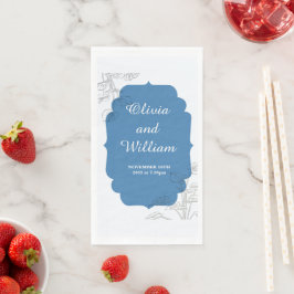 Zusammen für immer serviette