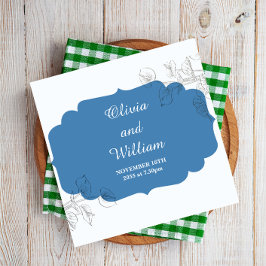 Zusammen für immer serviette