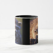 Zusammen für immer Waschbären Tasse (Zentrum)