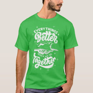 Zusammen gedeihen wir, indem wir die Einheit anneh T-Shirt