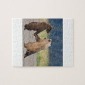 Zusammen Hand in Hand gehen Puzzle (Horizontal)