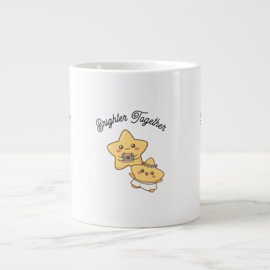 Zusammen heller – Süße, liebenswerte Tasse als Ges (Vorderseite)