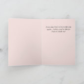 Zusammen immer Pinguin-Liebe Valentinstagskarte Feiertagskarte (Innenseite)