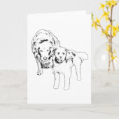 Zusammen immer, warme Begrüßung Karte (Gelbe Blume)