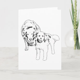 Zusammen immer, warmer Gruß Karte