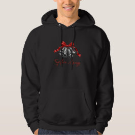 Zusammen immer zeitlose Botschaft der Liebe und Ei Hoodie