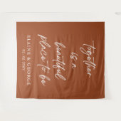 Zusammen ist das wunderschöne Foto Hintergrund Wandteppich (Vorderseite (Horizontal))