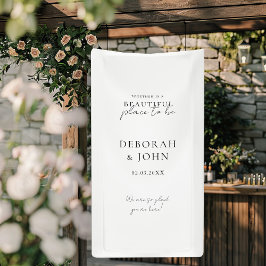 Zusammen ist ein schöner Ort zu sein! Elegant Banner